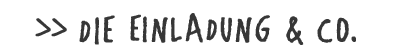 Hochzeit | Produktübersicht > EINLADUNG