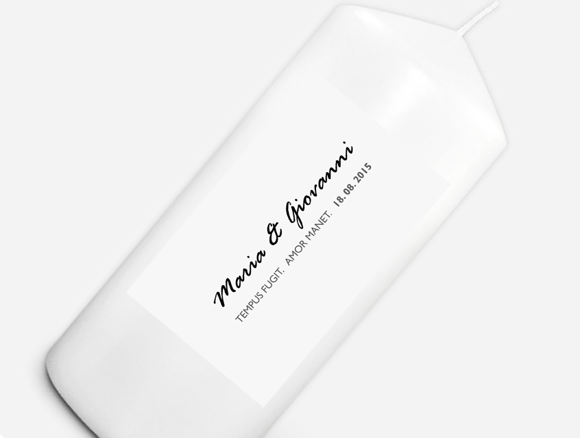no. 7141 - Hochzeitskerze Kerze Hochzeit Kirchliche Trauung zu Hochzeitseinladung Elegant White Hochzeitskarte Karte Papeterie Hochzeitspapeterie weiß weiss exklusiv elegant modern vornehm