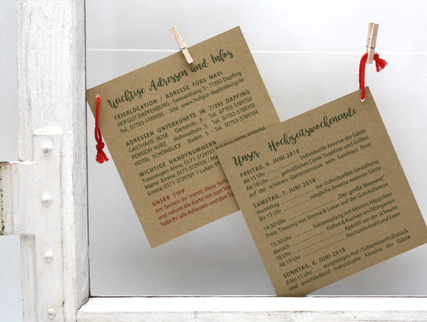 no. 7146 - Abschneidekarte Einladung Hochzeit Hochzeitseinladung Hochzeitskarte Karte Papeterie Hochzeitspapeterie natur Naturkarton Naturpapier Naturpapier Kraftpapier Kraft Karton weiss weiß Packpapier Rillenoptik Boho bohemian wedding Flower Power Blütenkranz Blumenkranz Olive Olivenzweig Blume Blumen Blüte Kranz Ranke Kordel shabby chic vintage hip Hippie Style